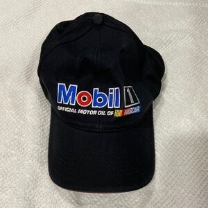- MOBIL 1 Official Motor Oil of NASCAR cap.​​​​​​